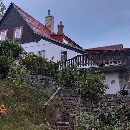 Wellness Chaloupka Mezna - Narodni Park Ceske Svycarsko Villa Hrensko Bagian luar foto