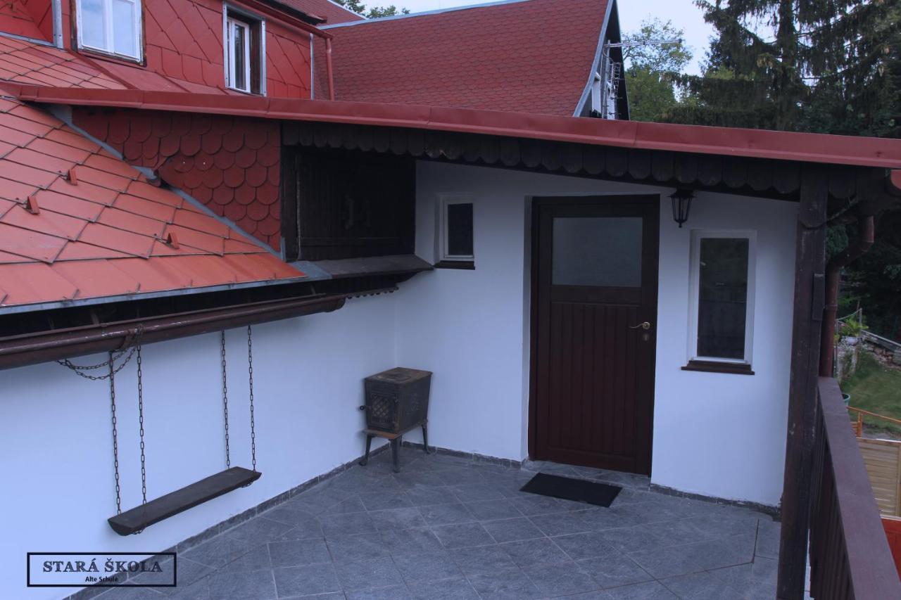 Wellness Chaloupka Mezna - Narodni Park Ceske Svycarsko Villa Hrensko Bagian luar foto