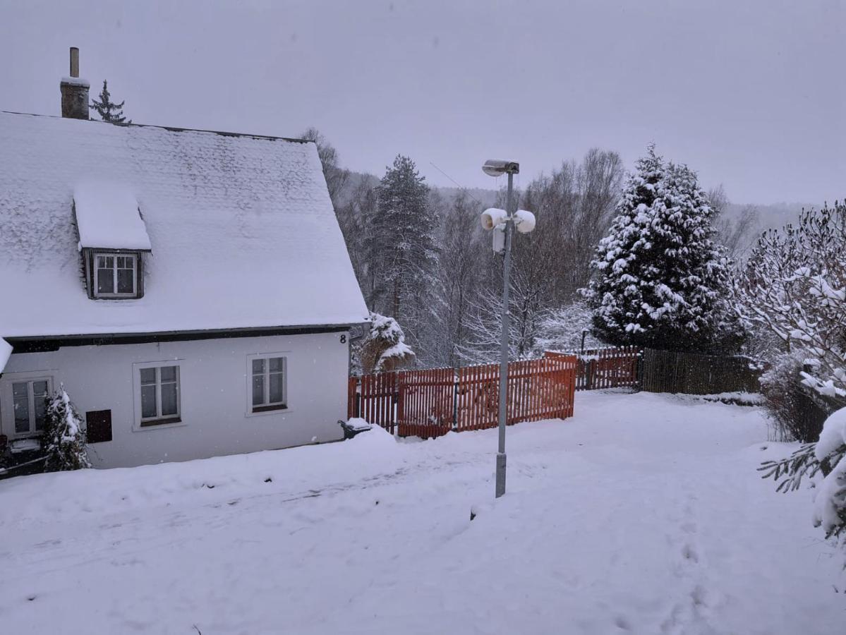 Wellness Chaloupka Mezna - Narodni Park Ceske Svycarsko Villa Hrensko Bagian luar foto